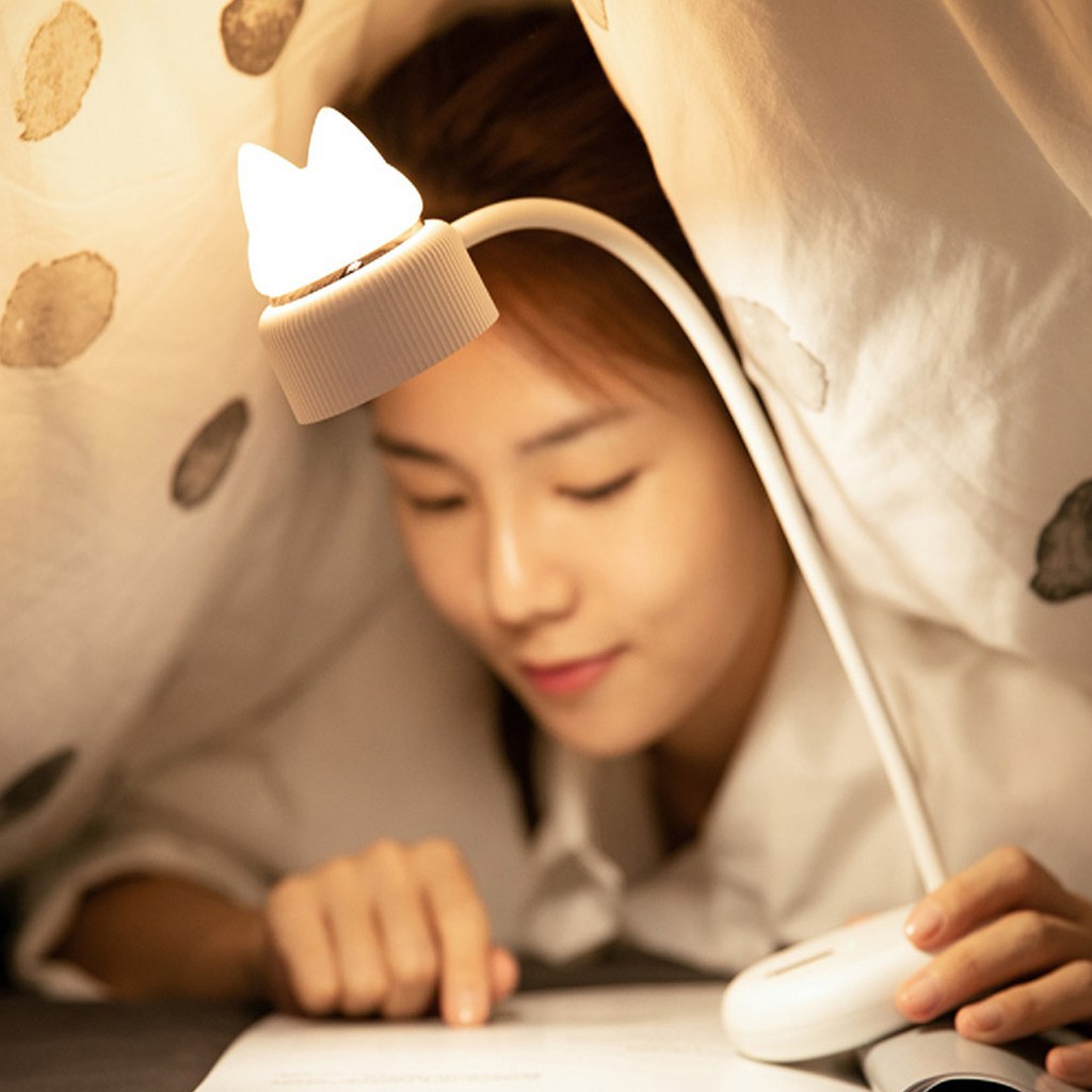✔۞Đèn Ngủ LED Xiaomi Bcase Hình Mèo Dễ Thương Để Bàn Trang Trí