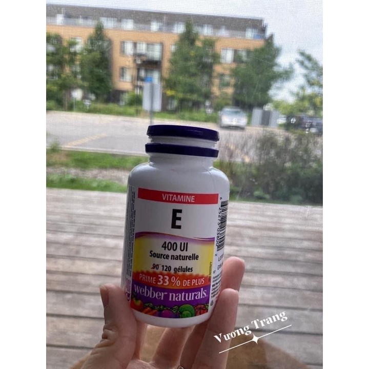 Vitamin E 120 viên webber natural Canada