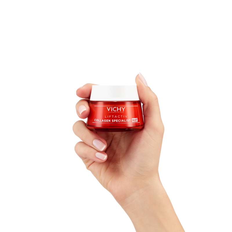 Kem dưỡng sáng da,mờ thâm nám ban đêm Vichy Liftactiv Collagen Specialist Night 50ml