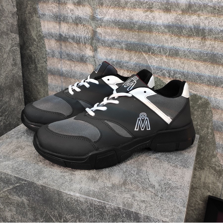 [Mã FASHIONMALLT4 giảm 15% tối đa 30K đơn 150k] Giày thể thao nam MĐ G406 màu đen