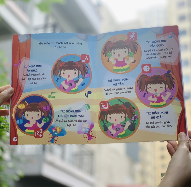 Sách Giúp Bé Khám Phá 16 Nghề Nghiệp - Khi Lớn Lên, Tớ Muốn Trở Thành Bác Sĩ, Giáo Viên, Cảnh Sát ....