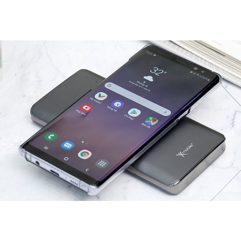 Pin sạc dự phòng không dây Polymer 10.000 mAh Type C PD QC3.0 Xmobile P66D