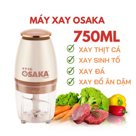 Máy xay sinh tố Osaka ,xay thịt cá,xay đá,xay hoa quả xay đa năng