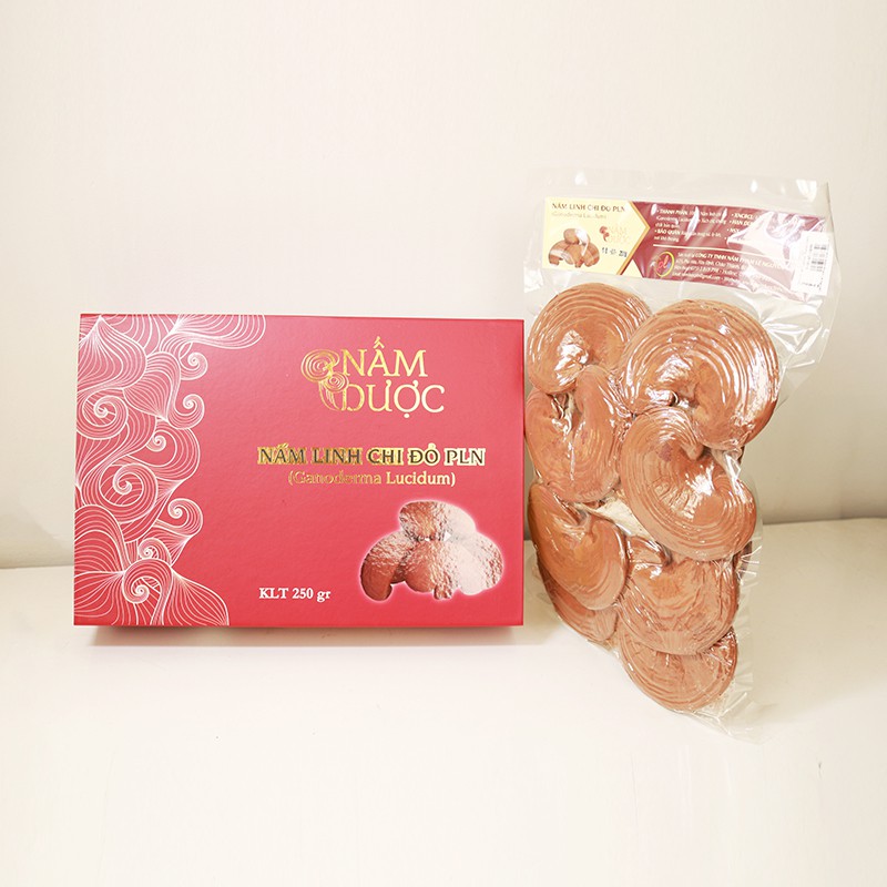 Nấm Linh Chi Nguyên Tai Hộp 250g - PLN - Nấm Linh Chi Giống Việt Nam Vị Đắng Nhẹ | BigBuy360 - bigbuy360.vn