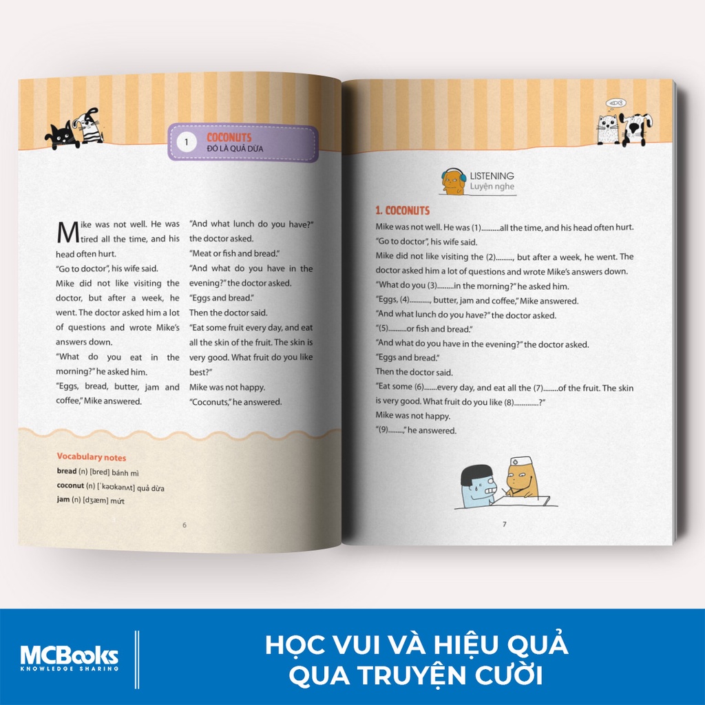 Sách - Input Funny English Stories Faster - Nạp Thẳng Tiếng Anh Qua Truyện Cười Ngay Hôm Nay - Học Kèm App Online