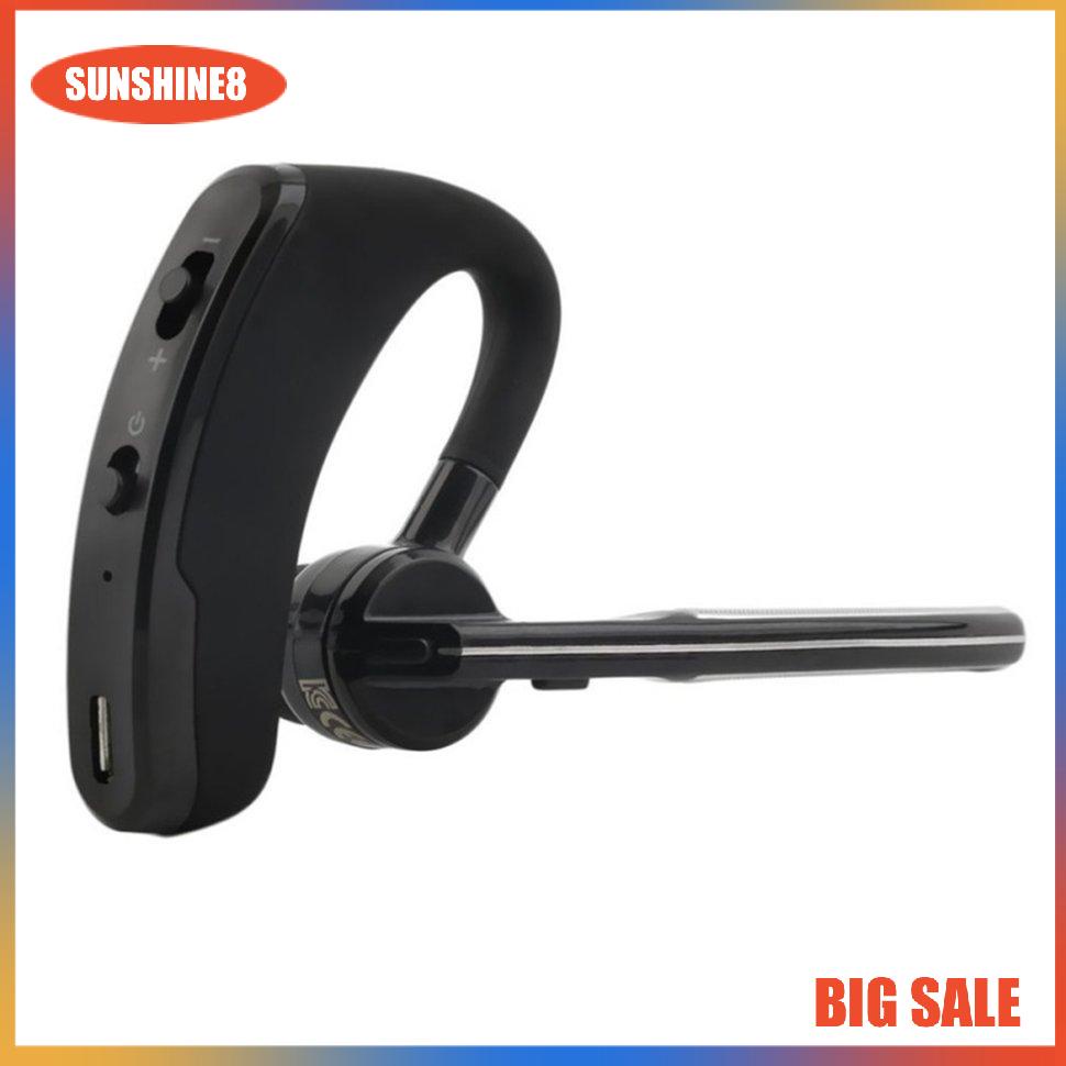 【SUN】V8 Earphone Headset Handsfree One For Two Stereo Voice Control Hifi Headphone