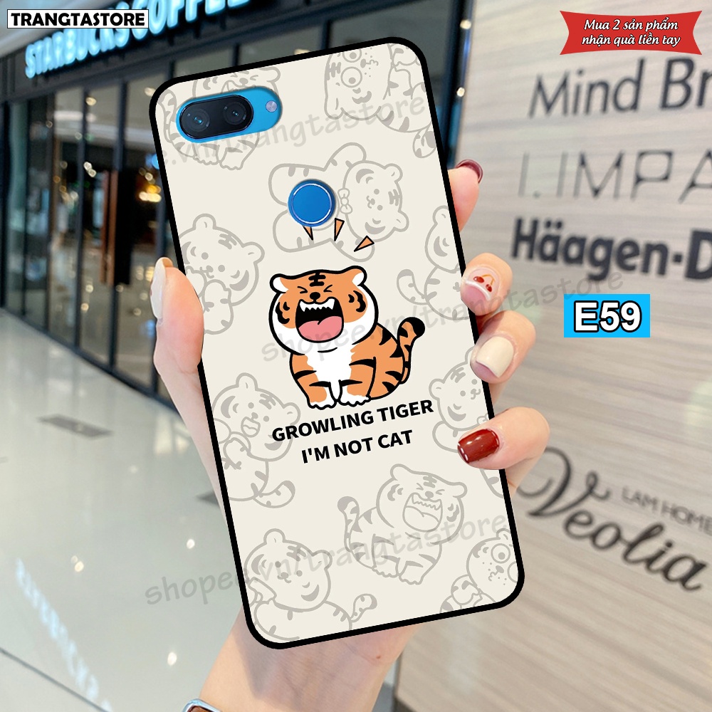 Ốp lưng Xiaomi Mi 8 Lite in hình đáng yêu - phi hành gia.