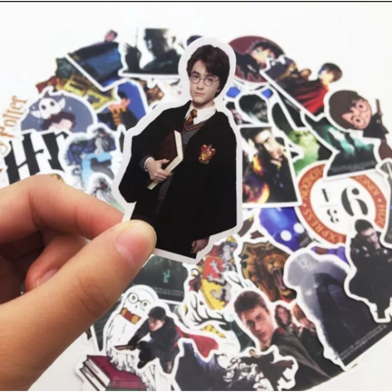 (Lẻ 1 hình) Sticker chủ đề Harry Potter dán trang trí