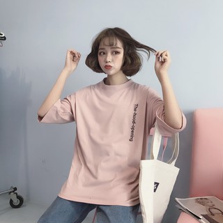 Áo Thun Nữ Tay Lỡ Icon Mặt Cười Dễ Thương WA 13