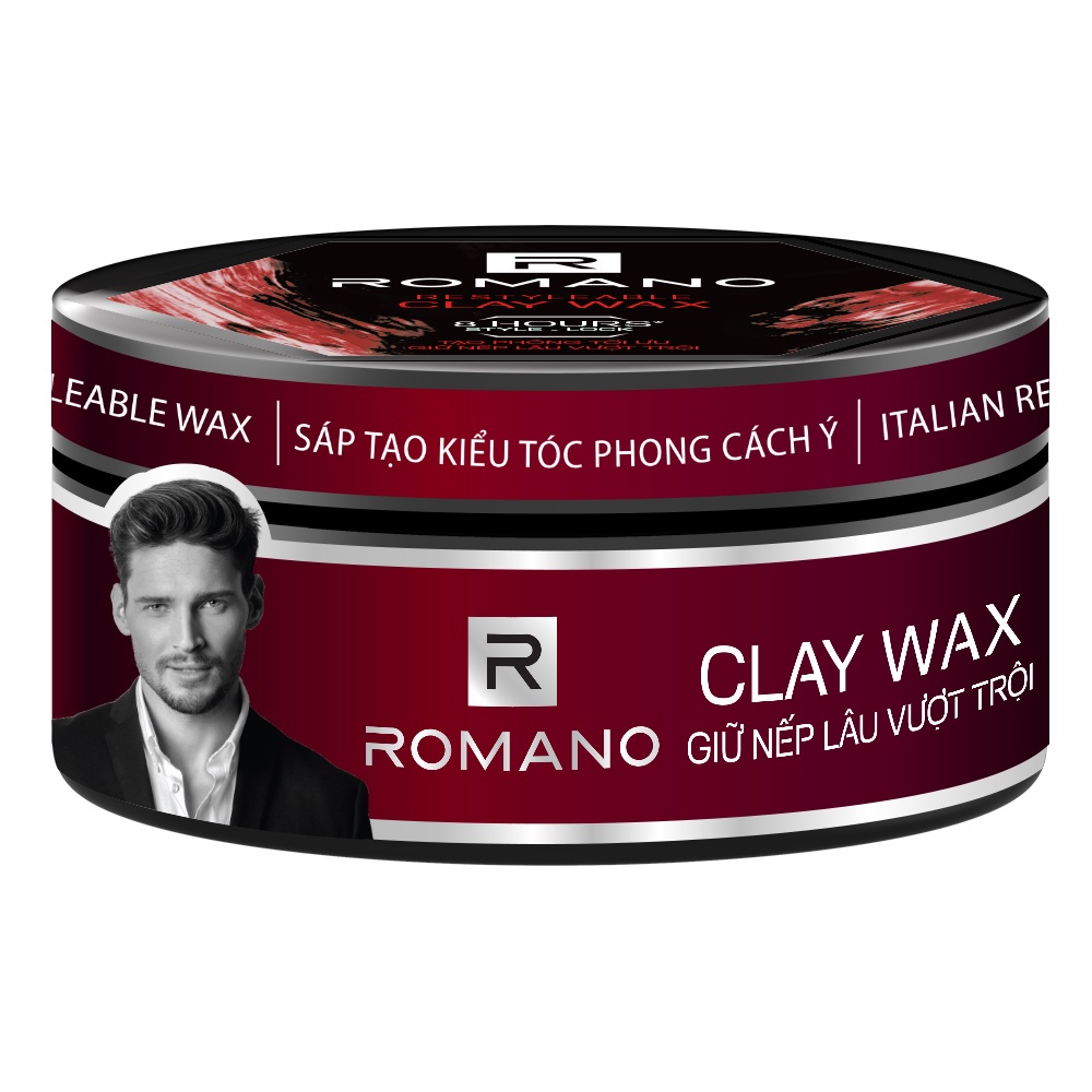 Wax tạo kiểu tóc Romano 68g/hộp.