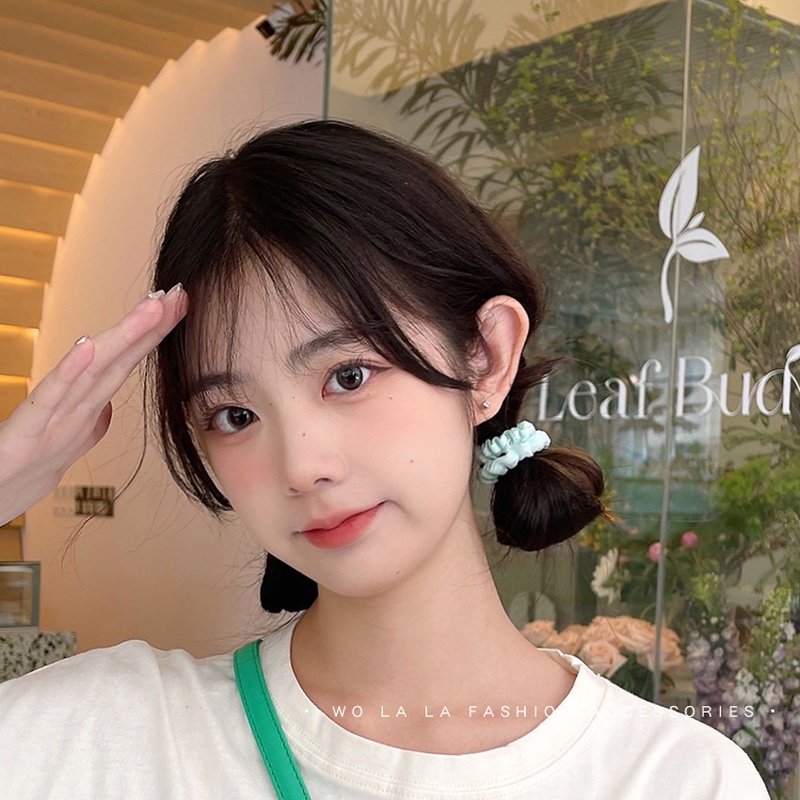 Dây Cột Tóc Vải Co Giãn Dễ Thương Dành Cho Nữ