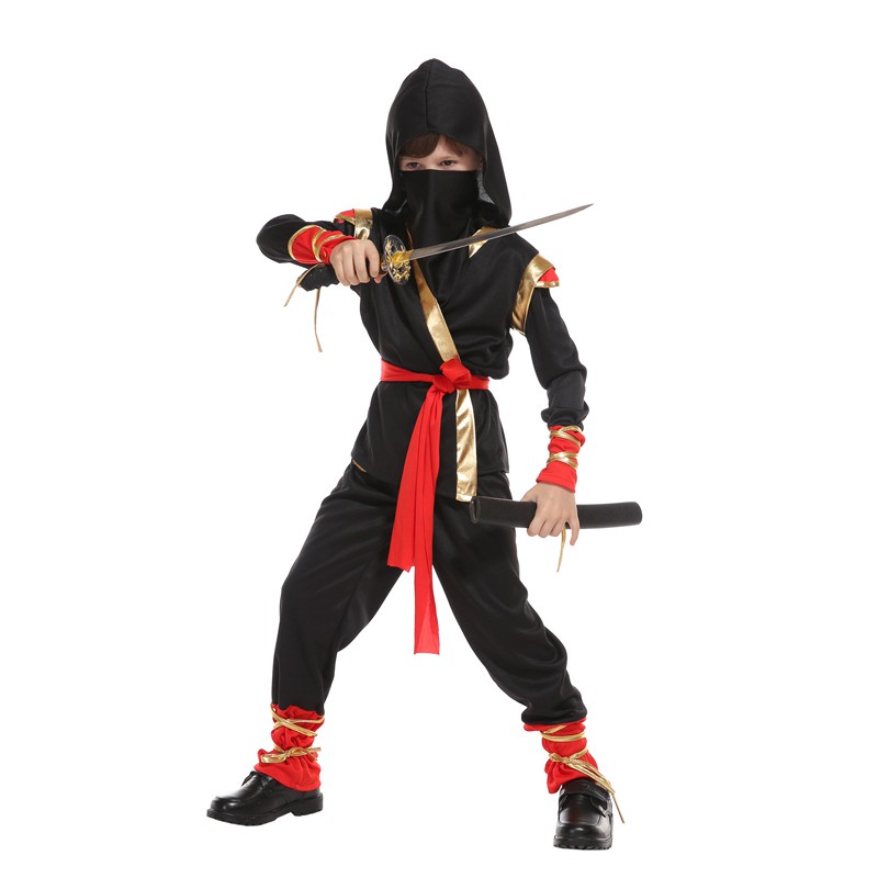 Trang Phục Hóa Trang Ninja Nhân Dịp Halloween Cho Bé