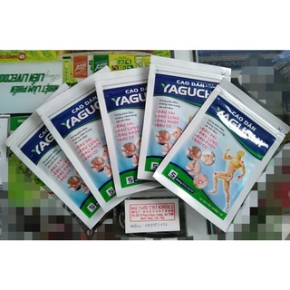 Miếng dán giảm đau Yaguchi - túi 5 miếng