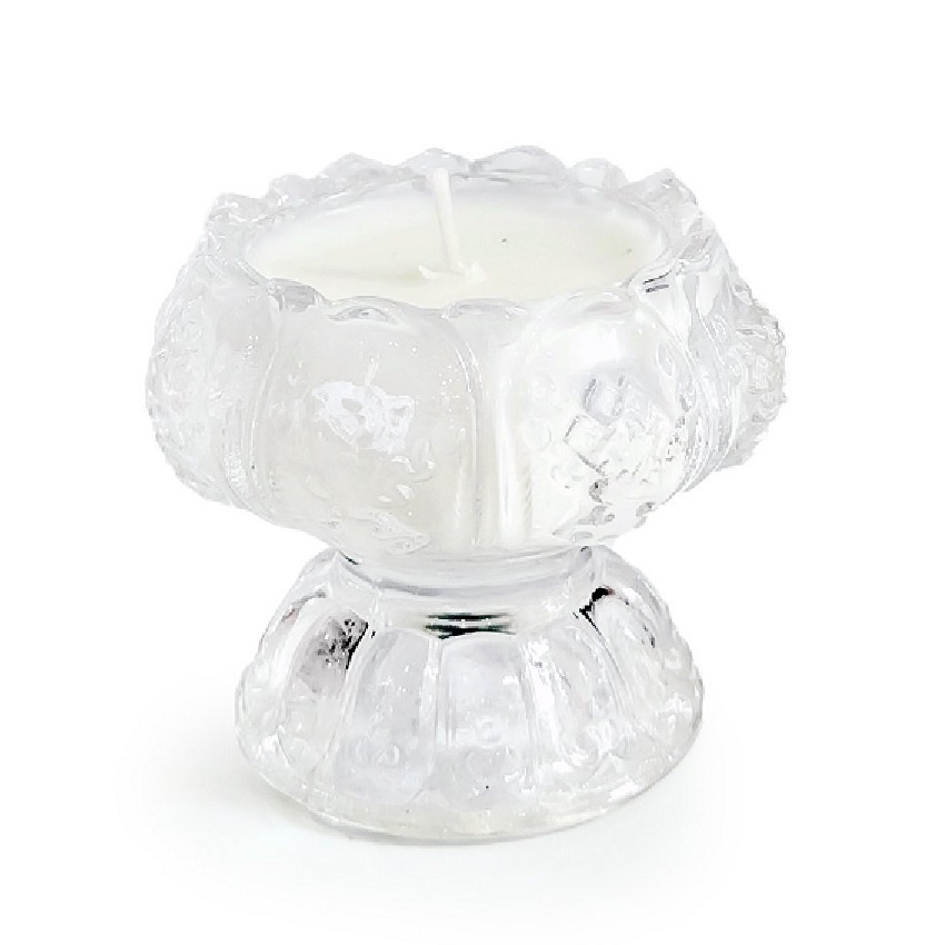 [8 màu] Ly nến thơm hoa sen Miss Candle FTRAMART NQM5647 (Lựa chọn màu)