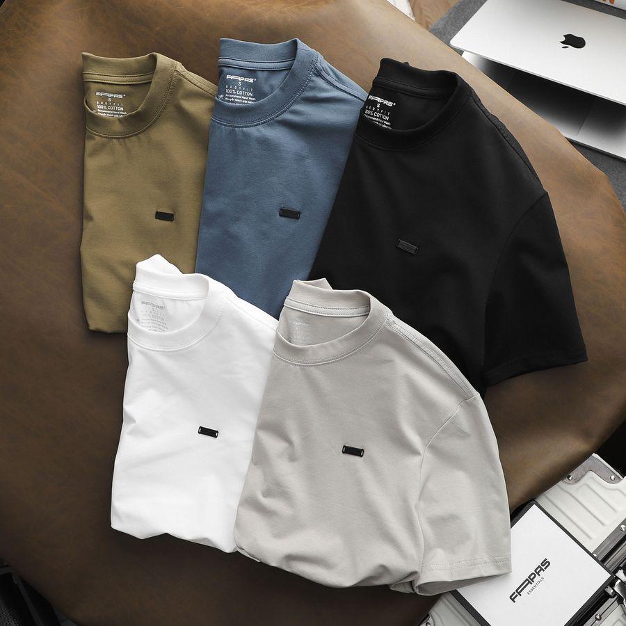 Áo Thun Nam Cholo Trơn Dáng Cơ Bản Chất Liệu Cotton Mềm Mịn Thấm Hút Tốt - FAPAS