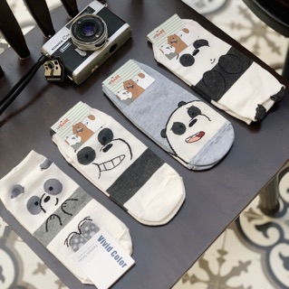 Tất We bare Bear Made in Korea