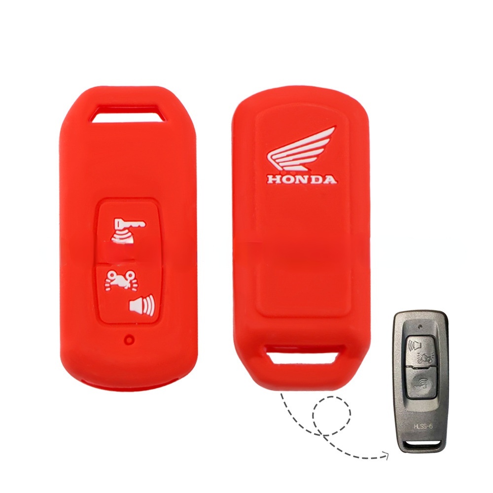 Vỏ Chìa Khóa 2 Nút Bằng Silicon Cho Xe Máy HONDA PCX160 PCX160 PCX160cc