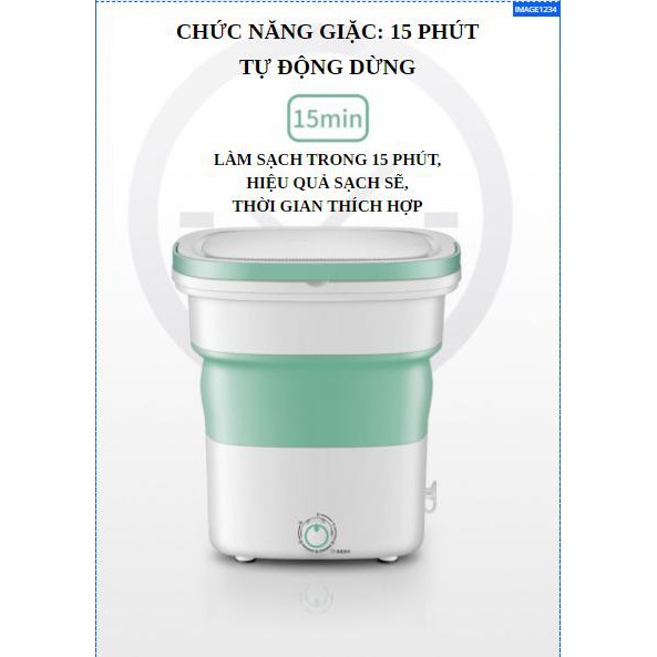 MÁY GIẶT MINI GẮP GỌN KHỬ TRÙNG NỘI ĐỊA TRUNG CHÍNH HÃNG