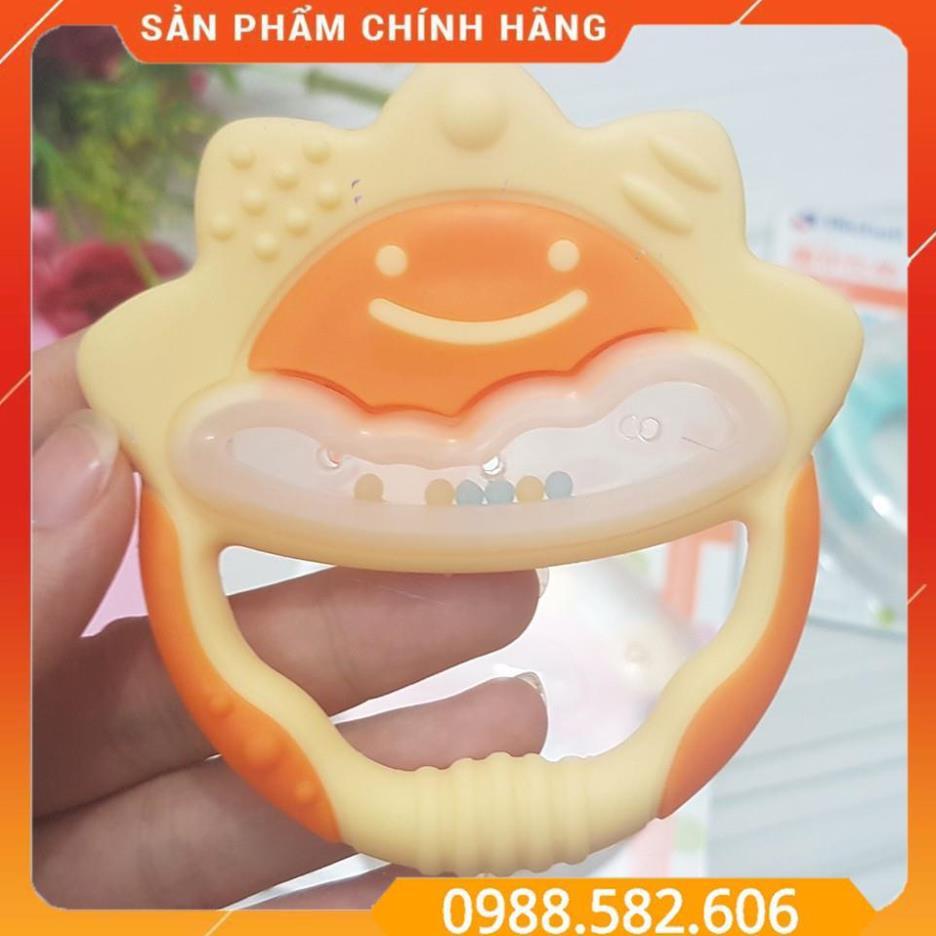 Gặm Nướu Xúc Xắc Richell Có Kèm Hộp Đựng Tiện Lợi Cho Bé - 4973655423035