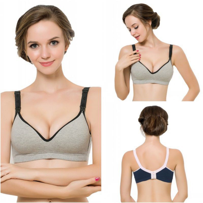 FREESHIP ĐƠN 99K_ Maternity Nursing Bra Push Up Breast Feeding Bra For Pregnant Underwear