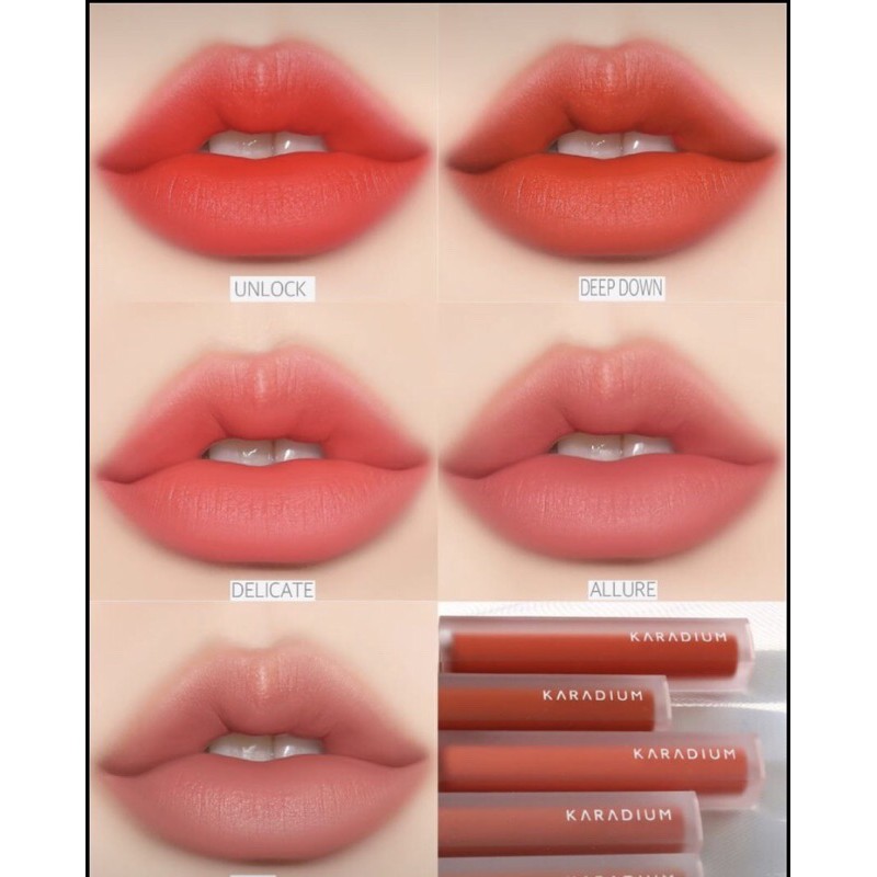 SON KEM MỊN LÌ KARADIUM MOVIE QUEEN BLUR MATTE LIP