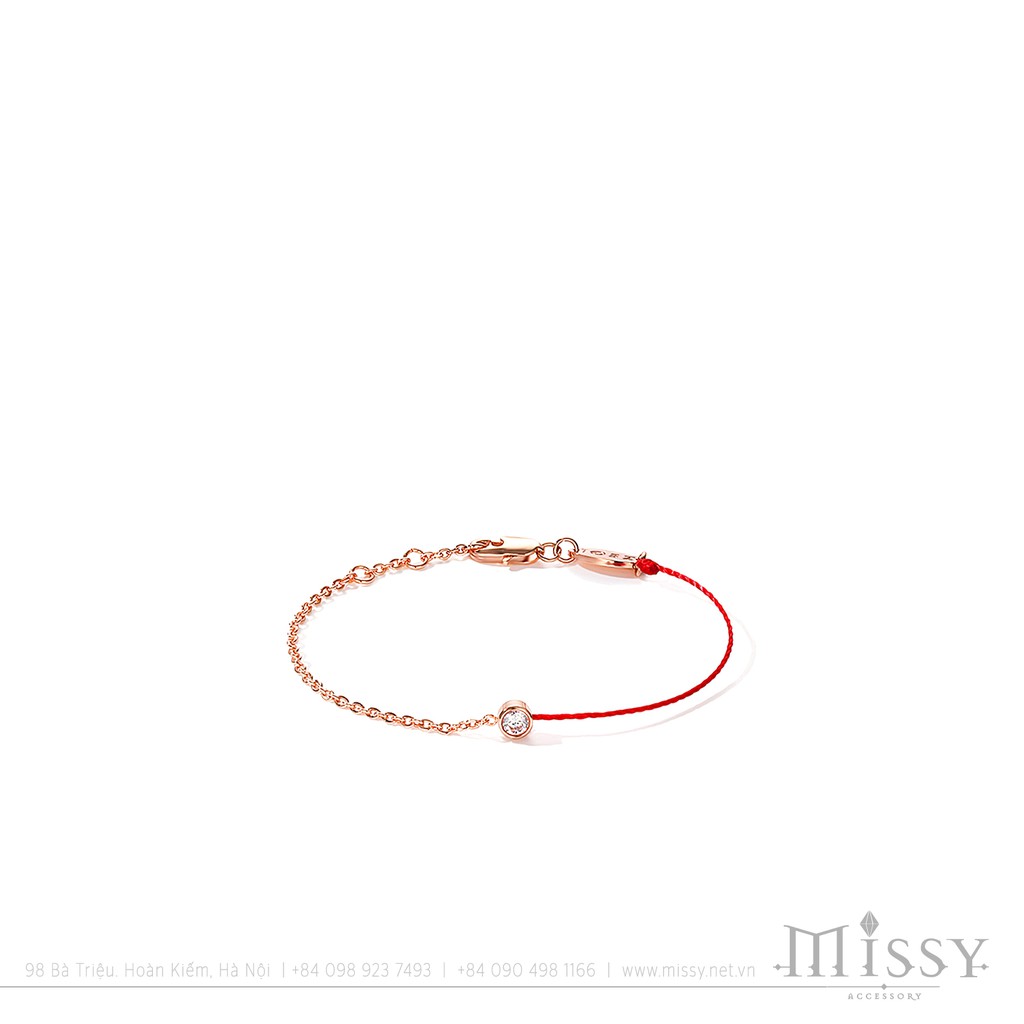 Vòng tay Little Red String chỉ đỏ may mắn