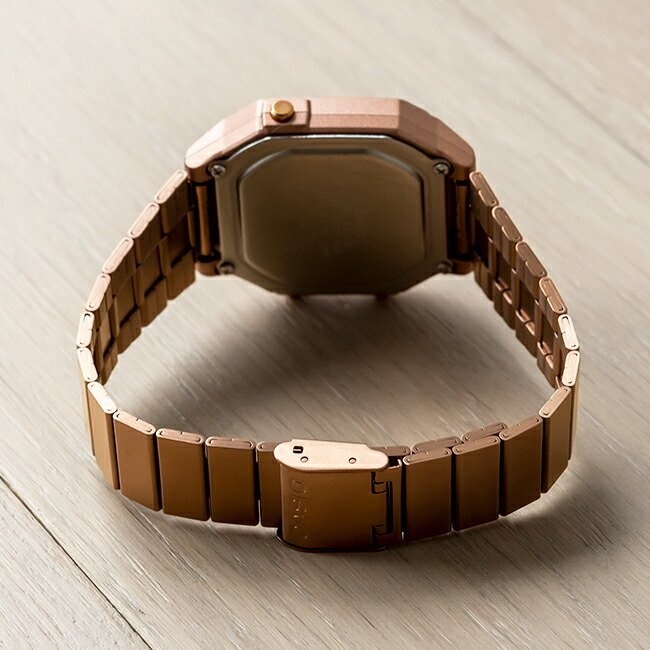 Đồng hồ Casio nữ điện tử B650WC-5ADF dây kim loại chính hãng