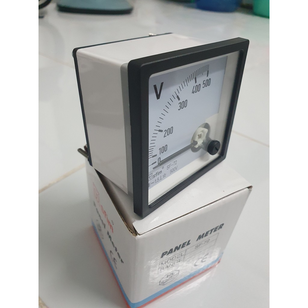 Đồng hồ đo Volt kế SF-72 AC300V/ AC500V