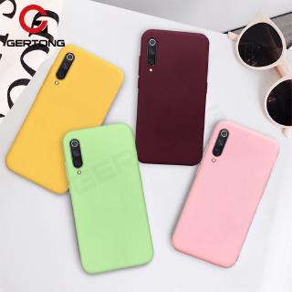 Ốp điện thoại bằng TPU màu trơn dành cho điện thoại Xiaomi Redmi 7 Note 7 5 Pro K20 Mi 8 9 6X