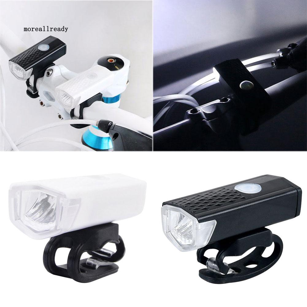 was_USB Light Mountain Bike Headlight Outdoor Night Riding Bicycle ning Accessory