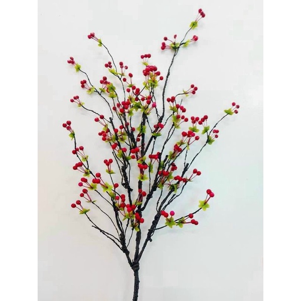 Cành Điểm Tuyết Cổ Cắm Trang Trí | Hoa Giả Cành Giả | Hà Hoa Flower