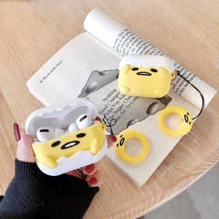 Vỏ Bảo Vệ Hộp Đựng Tai Nghe Airpods 2 Pro 3 Hình Quả Trứng Lười Biếng Ngộ Nghĩnh