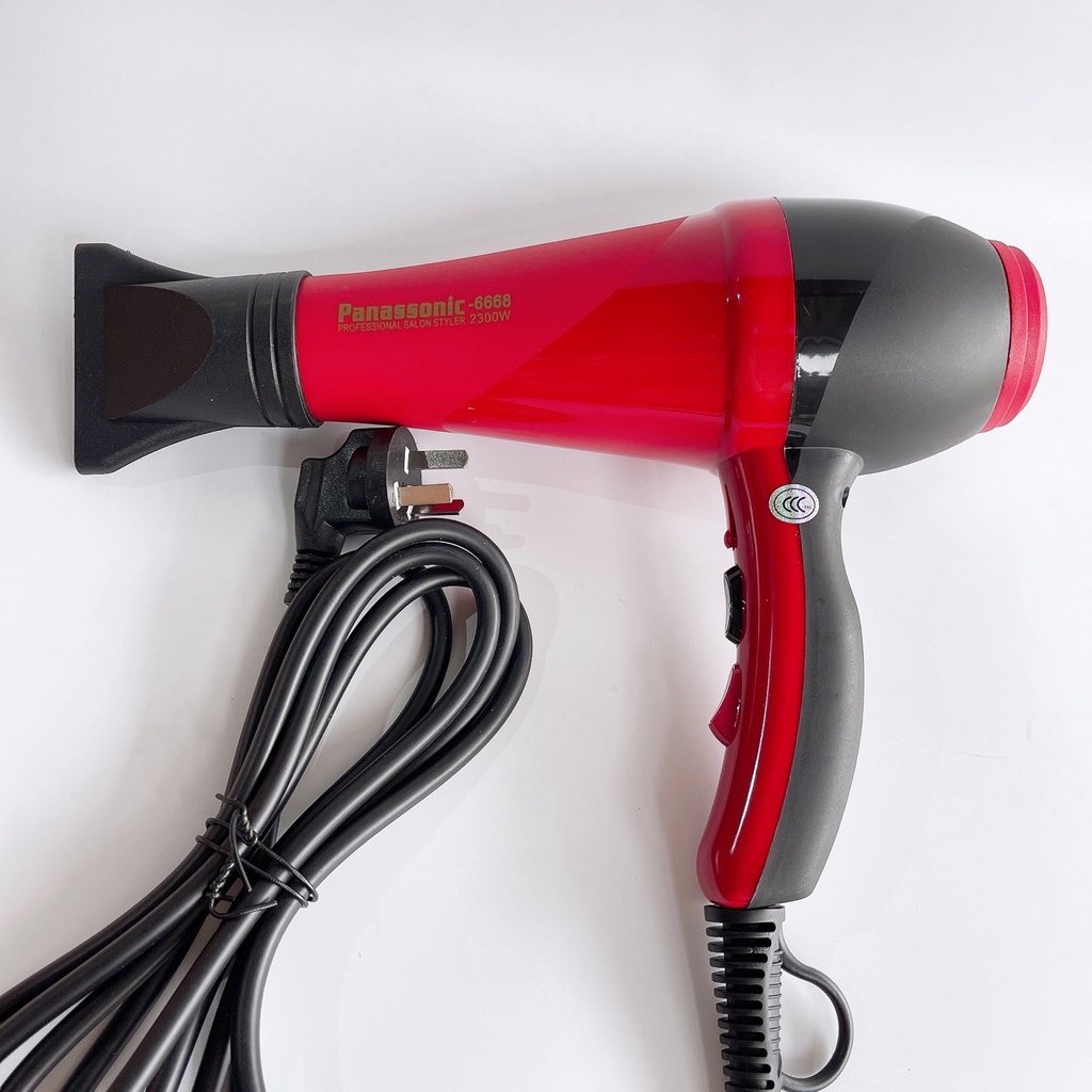 Máy Sấy Tóc PANASSONIC  Hàng Chuẩn SaLon 6668 - 6680Cao Cấp 2300w Máy Khỏe Siêu Bền Có 2 Màu