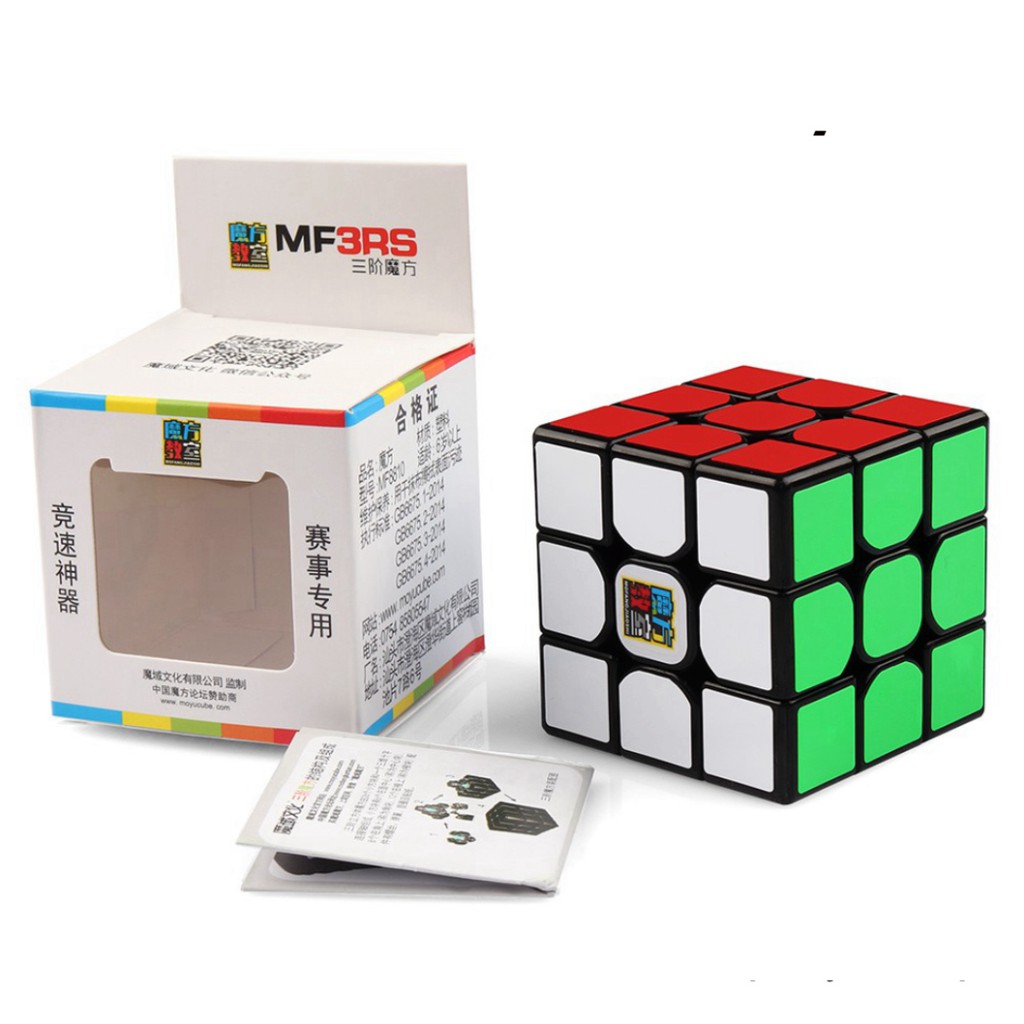 Đồ chơi Rubik 3x3 Moyu MF3RS - Rubik Bản Quốc Tế, Bẻ Góc Cực Tốt, Nhanh Trơn Mượt