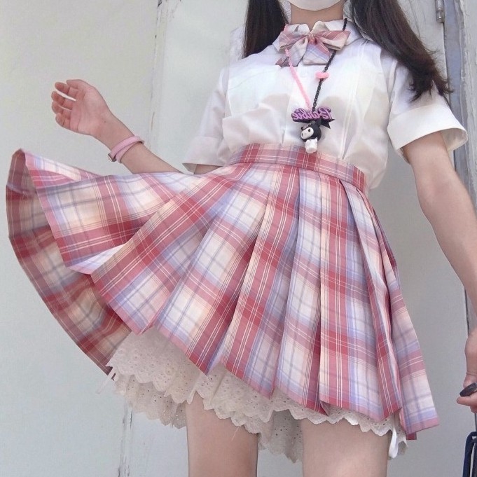 Váy JK xếp ly quả đào | Đồng phục nữ sinh cao cấp Dory’s Closet