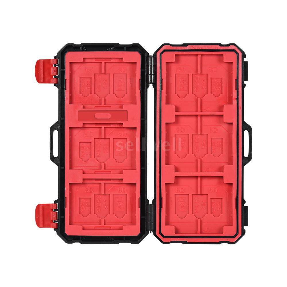 LYNCA KH 15 Water-resistant XQD/CF/TF/MSD/SD/Micro SIM/NANO Memory Card Case Box Keeper Carrying Holder Storage Organize | BigBuy360 - bigbuy360.vn