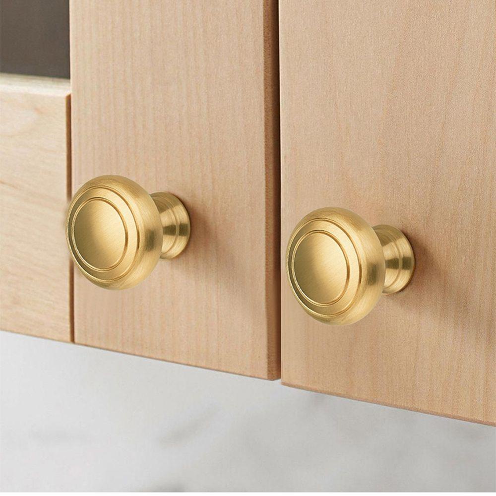PISTA Tay Nắm Tủ Quần Áo Bằng Đồng Thau Phong Cách Châu Âu Mờ|Tay Nắm Cửa Tủ Chén Nhà Bếp Chất Lượng Cao