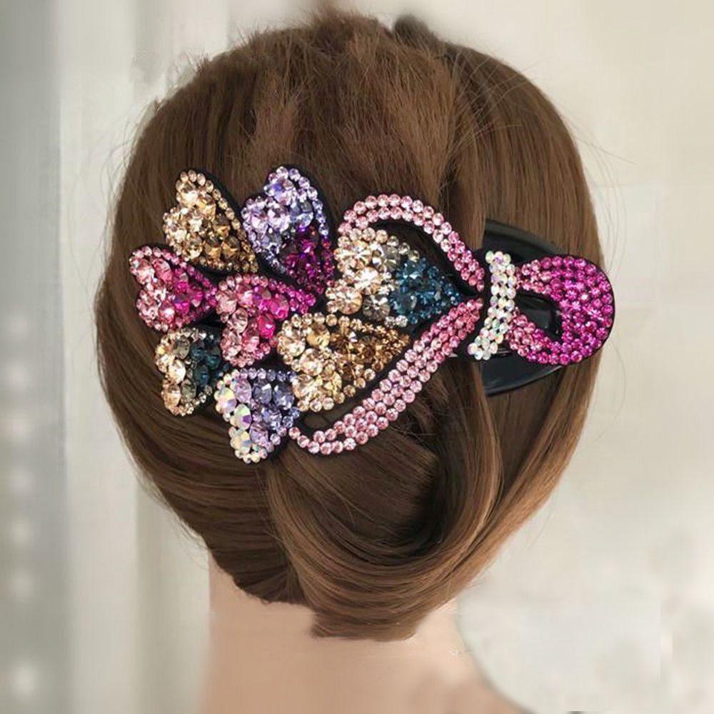 Kẹp Tóc Càng Cua Chống Trượt Nhiều Màu Thời Trang Cho Nữ|Kẹp Tóc Mỏ Vịt Cá Tính Cho Nữ