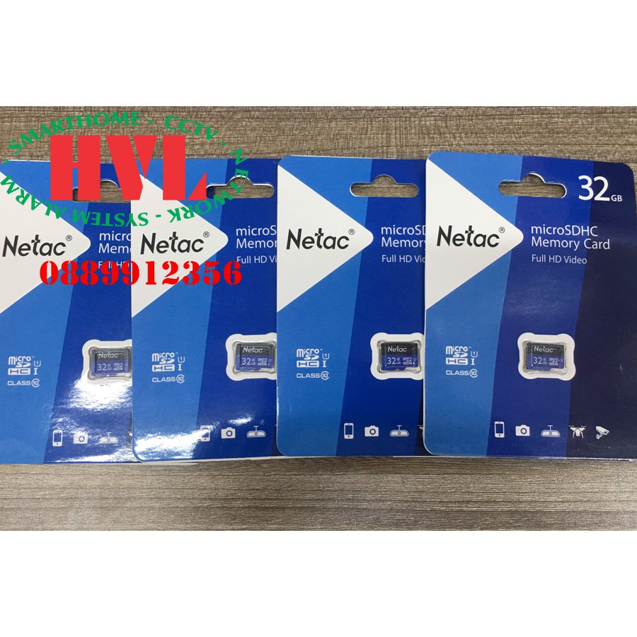 Thẻ nhớ micro SD Netac  32GB có tem VINAGO chính hãng Bảo hành 5 năm
