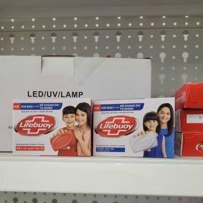 Xà Bông Cục Lifebuoy 90G - Đủ Màu, Diệt Khuẩn