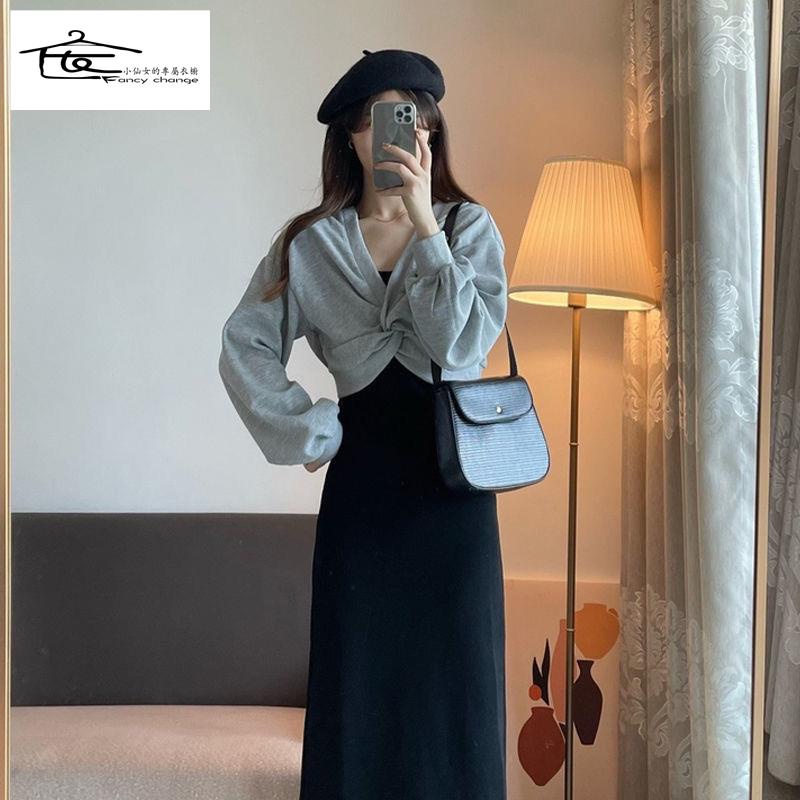 Áo Sweater Thiết Kế Thời Trang Retro Đường Phố Hồng Kông Mùa Thu Cho Nữ