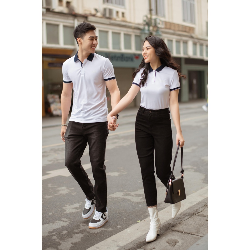 Áo Polo Nữ Cafe Phối Nẹp Thun Cotton Co Giãn, Thấm Hút Mồ Hôi, Thời Trang Công Sở - Mã: APN3700