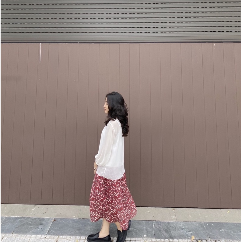 Chân váy hoa thiết kế Ma Vie