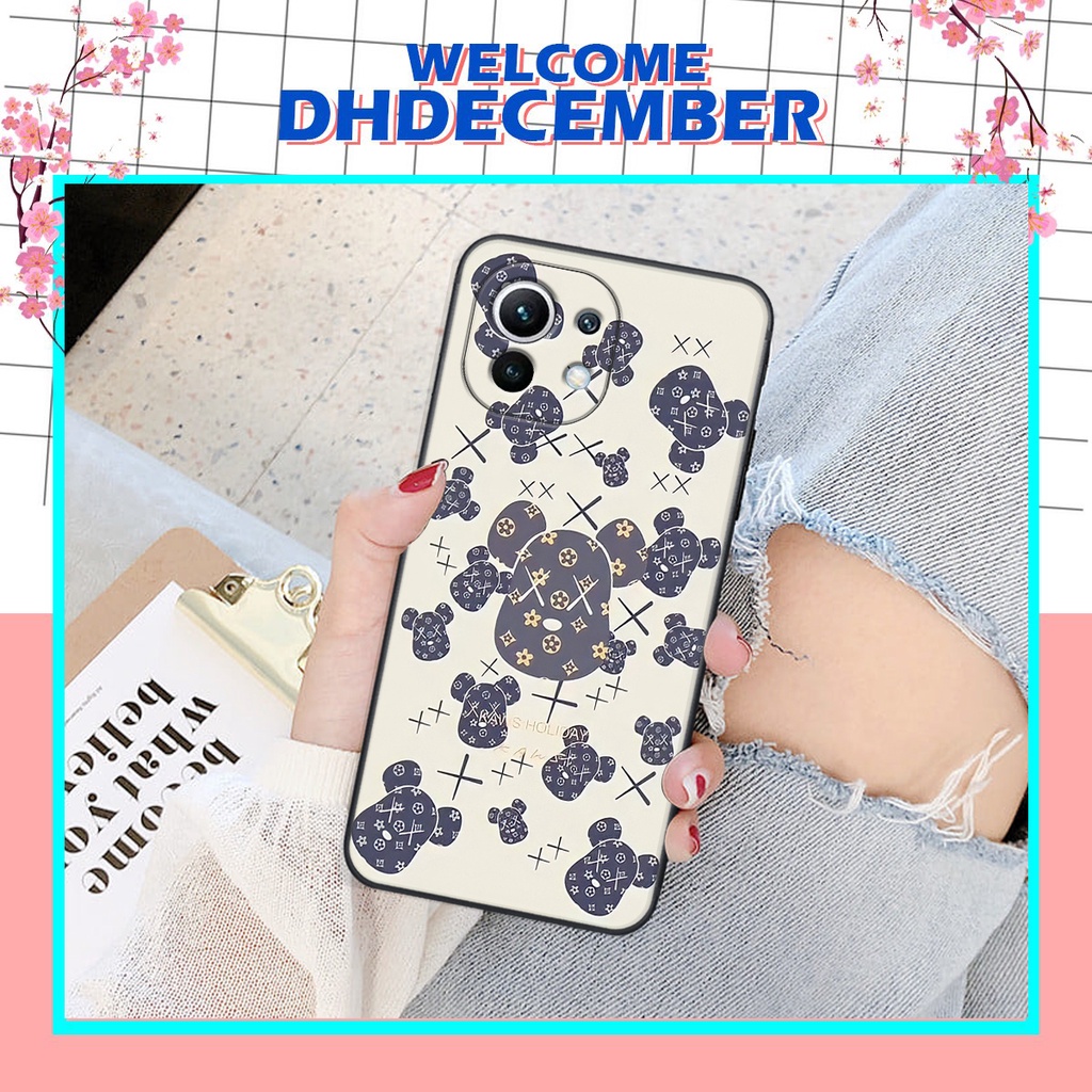 Ốp lưng Xiaomi MI 11 / MI 11 LITE in hình K@ws, Cool Be@r SIÊU NGẦU