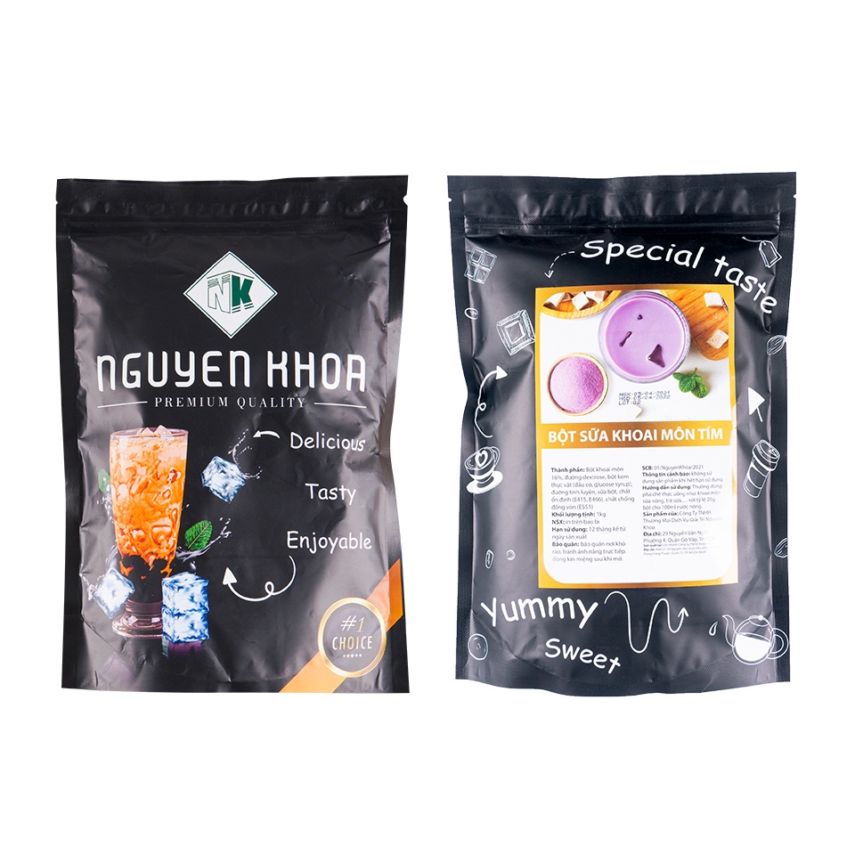 Bột Sữa Khoai Môn Tím Nguyên Khoa 1kg