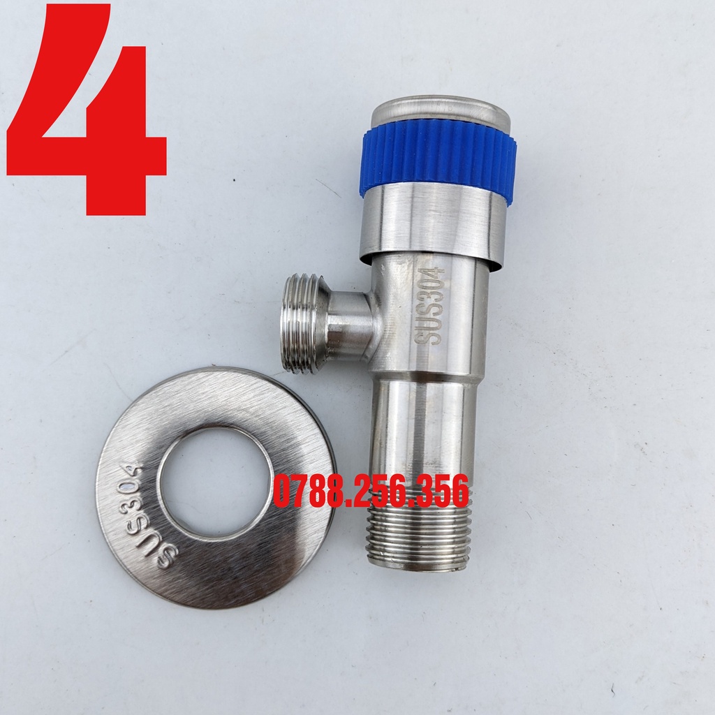 Van T cầu , t cầu. Giảm áp chia bồn cầu Inox SUS 304,Van T Chia Nước cho vòi xịt vệ sinh và bồn cầu inox