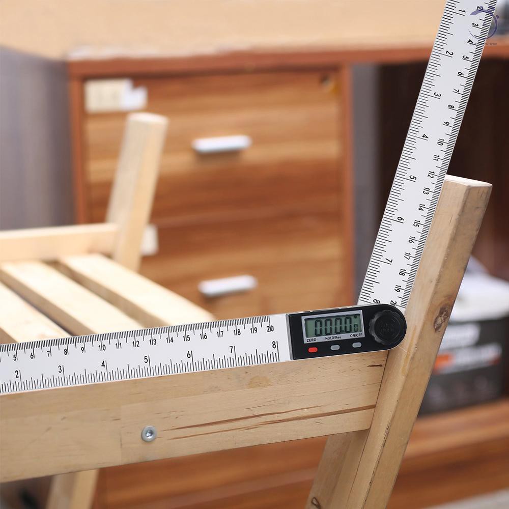 Thước Đo Góc Kỹ Thuật Số Đa Năng 0-200mm 360 °