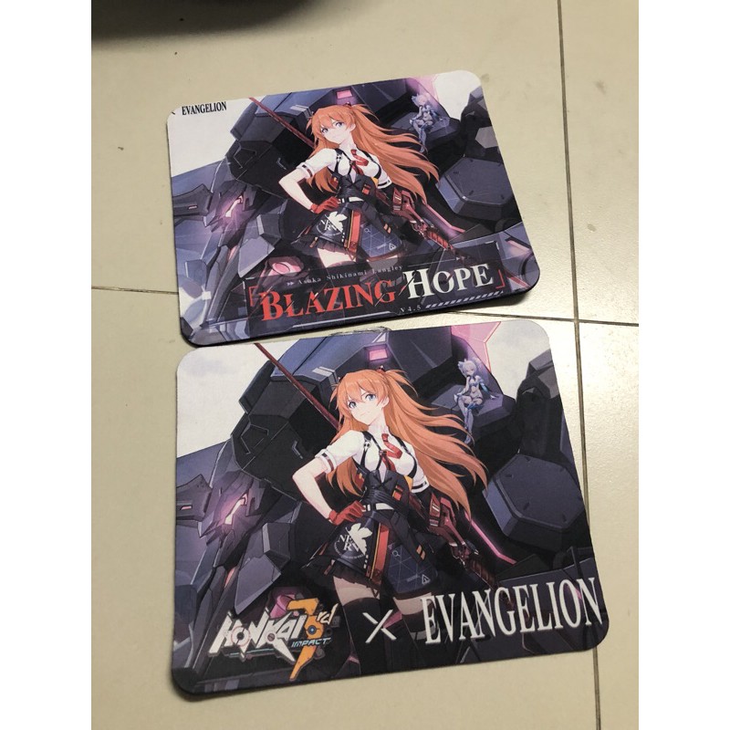 Lót chuột Asuka x honkai size 40x30cm combo