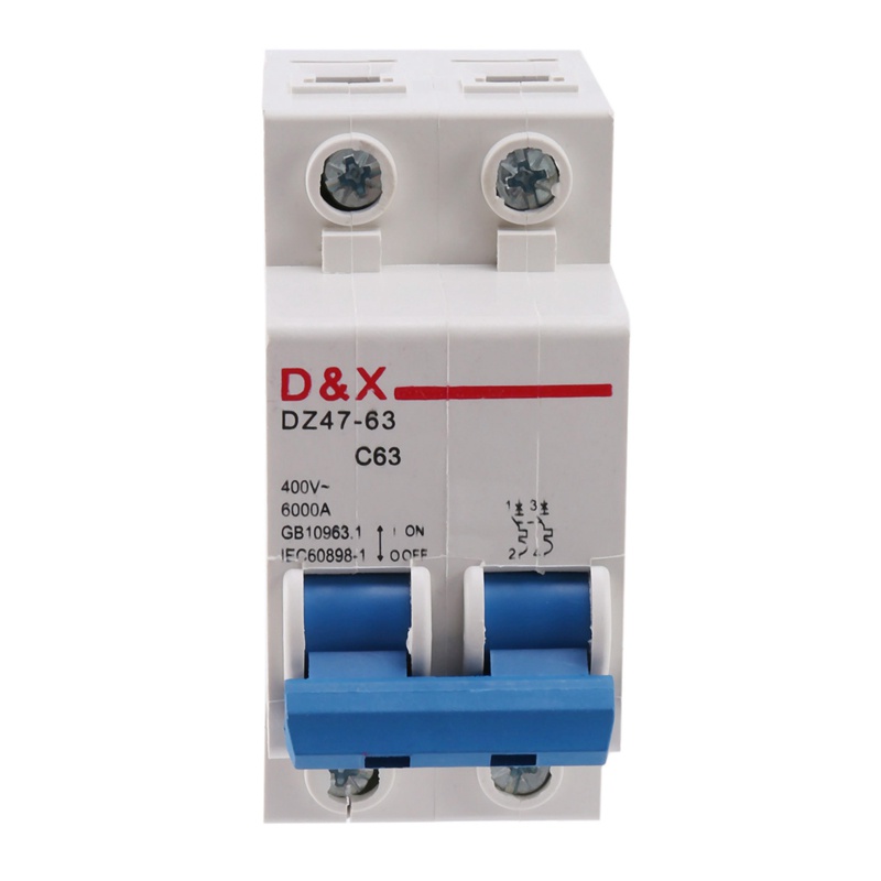 2P 63A DC400V MCB Solar Energy Photovoltaic (pv) Solar DC Circuit Breaker