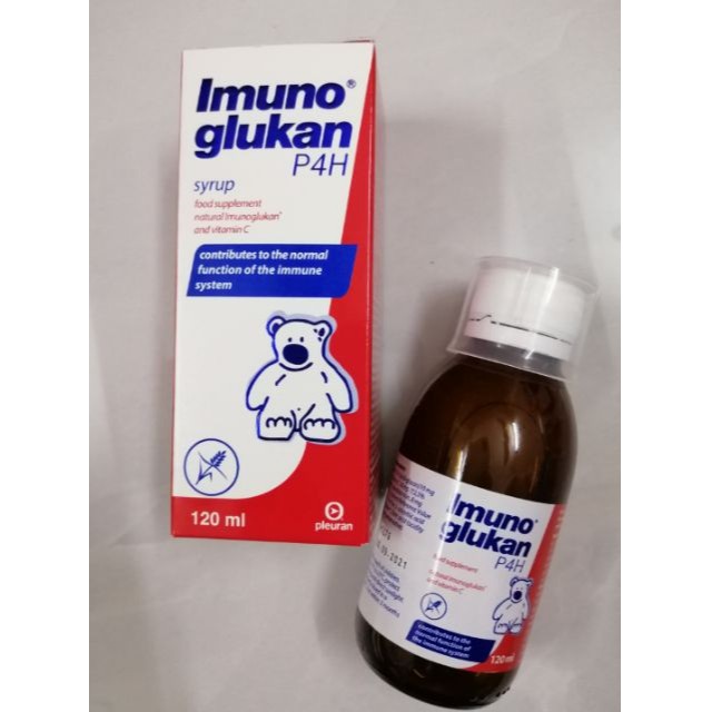 Siro Tăng Cường Miễn Dịch Cho Bé Imunoglukan P4H 120ml